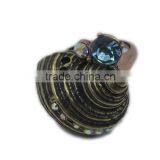 Animal Ring Crystal Rhinestone thumbnail-1