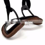 BJ-GT-008 Newest Custom Brown Leather Clear Lens Motocross Goggles thumbnail-4