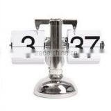 Balance Shaped Metal Auto Flip Down Clock Desktop Decorative Clock With Single Holder thumbnail-6