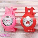 Pink Silicone Change Jelly Watch Face for Kids thumbnail-1