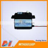 Maytech Electric Car High Torque Electric Motor Plastic Gear Analog Servo