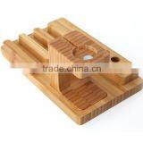 2 in 1 Charger Holder For Apple Watch Stand Bamboo Wood,For Dock thumbnail-6