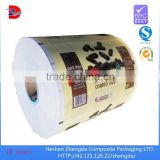 High quality food packaging kraft paper-plastic compound roll film