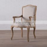Carved solid wood dining armchairs leisure chairs XJ560-1