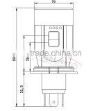 New Arrival M4 Motorcycle LED Headlight H4 20W 2000LM With Hi Low Bean thumbnail-6