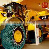 Hot sale wheel loader tyre protection chain