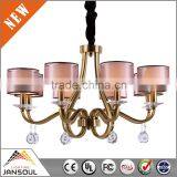 Turkish Mosaic Red Crystal Chandelier Light thumbnail-2
