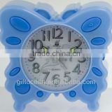 2224 melody music bird chirping butterfly shape table alarm clock