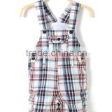 Wholesale newborn baby summer clothing,toddler cotton baby cute mini plaid overalls