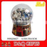 Polyresin London Sand Globe With Decal thumbnail-3