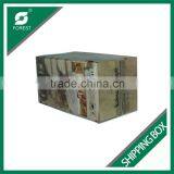 SINGLE WINE BOTTLES PAPER SHIPPING BOX LUXURY WINE CORRUGATED SHIPPING BOX thumbnail-3