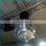 Large Hanging Dancing Mirror Ball Trophy 20inch 50cm Big Disco Ball Rotating for Party