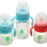 BPA Free Feeding Silicone Baby Bottle thumbnail-4