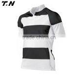 Custom Fashion Wholesale Short Sleeve Cheap Rugby Tops thumbnail-6