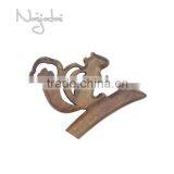 Small Squirrel Japanese Magic Vintage Wooden Hair Stick thumbnail-2