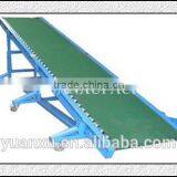 Belt Powered Carton Green Rubber Conveyor