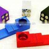Coloured Aluminium Magnetic Click Pipe thumbnail-1