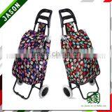 Pooyo Satin Shopping Trolley Bag With 2 Wheels A2S-23 thumbnail-1