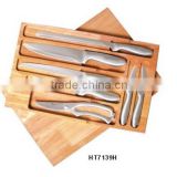 Kitchen Knife Set -8Pcs With Wooden Box