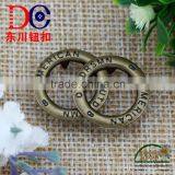 Big Size Custom Logo Engraved Metal Ring Prong Snap Button for Jeans thumbnail-5