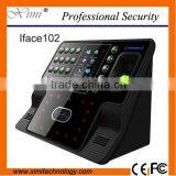 Infrared Camera 4.3'' TFT Touch Screen TCP/IP Iface102 Door Access Control System and Face Time Attendance Recorder