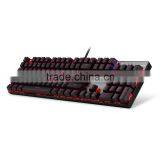 100% Original Full Key Unlimited Motospeed Inflictor CK104 Mechanical Keyboard With Switch Backlight and Anti Ghosting Function