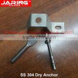 SS304 Israel Dry Anchor,Stone Dry Hanging System for Curtain Wall Facades (MFS-01)