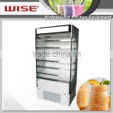 High Quality Electric Open Display Showcase Refrigerator For Drinks