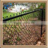 Plastic/pvc Coated Galvanized Chain Link Mesh Fence