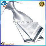 New Fashion Design Polyester Silk School Ties Wholesale
