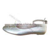 Golden Color Beautiful New Model Girls Shoes Children Leather Shoes thumbnail-1