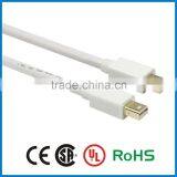 APBG white color mini dp displayport cable