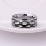 Hot Selling Fashion Water Cube Shape Fashion Couples Finger Ring thumbnail-2