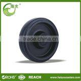 Hot china products wholesale 200mm solid rubber wheel