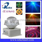 Sound activated 3w rgb crystal effect led ball light