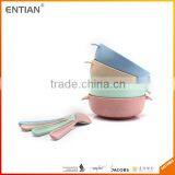 Unique Salad Bowl and Spoon Set With Stand thumbnail-2