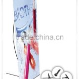 Good quality single pole L banner display stand
