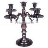 Golden Candelabra for Weddings Centre Table