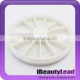 6cm 12 Chambers Rhinestones Glitter Decoration Empty Nail Container