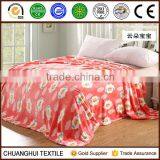 New Product Coral Fleece Sheep Print Fleece Blanket thumbnail-1