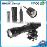 1000lm High Power Xml t6 3.7v Rechargeable Led Flashlight
