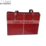 Business Shoulder Bag With Double Handle Handbags Italian Bags Genuine Leather Florence Leather Fashion thumbnail-3