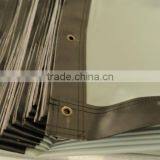 Portable Rear Screen With Black Border & Eyelet or Buttoms