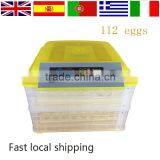 Fully Automatic 100 Eggs Incubator CE Approved Poultry Egg Incubator Great Quality Solar Power Chicken Egg Incubator