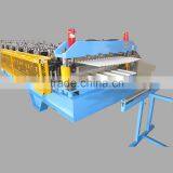 China Supplier Double Layer Metal Ock Seam Panel Tile Making Machine thumbnail-2