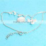 Wholesale Solid Silver Vintage Charm Bracelet Bohemian Bracelet thumbnail-4