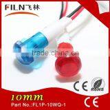 FILN Hot Products 10mm 24v Led Signal Lamp Security Indicator Light With Wire thumbnail-5