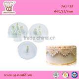 CQ Fondant Cake Cutter Flower Heart Cake Cutter