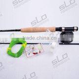 2.7m CARBON FLY FISHING ROD AND FLY FISHING REEL COMBO WITH KITS IN CARRYING BAG