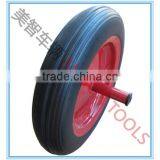 14x3 Solid Rubber Wheel With 200mm Long Hub on One Side thumbnail-1